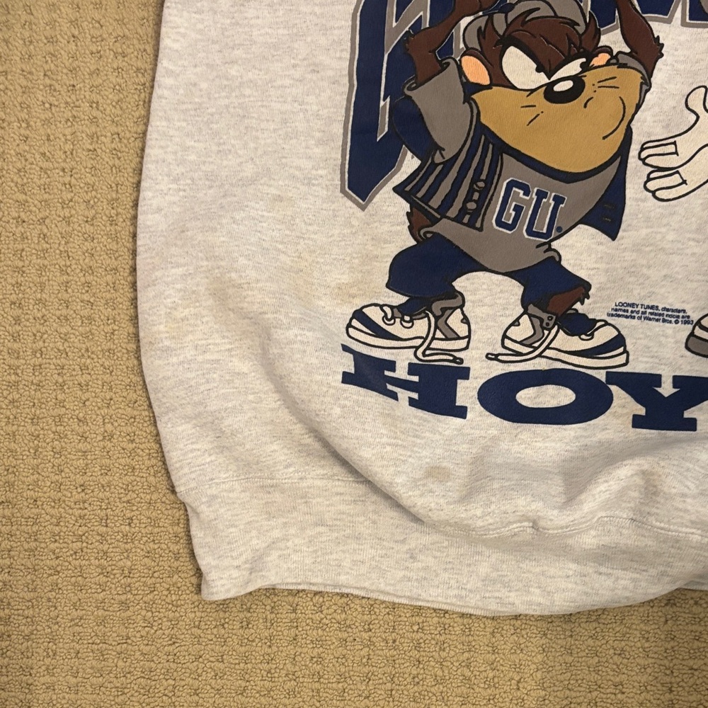 American Vintage Light Gray Georgetown Graphic Sweatshirt - Picture 4 of 4